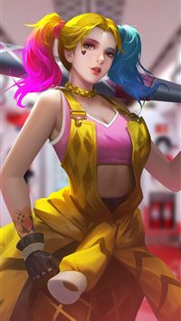 harley quinn birds of prey 4k wallpaper