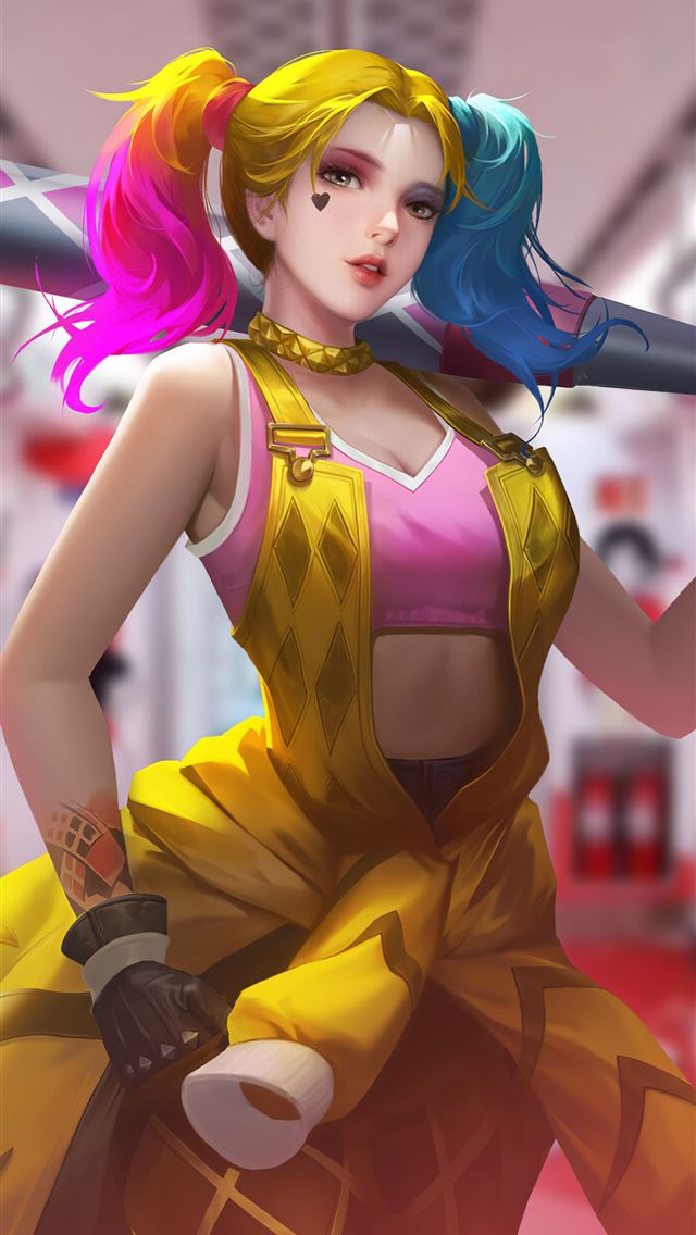 640x1136 harley quinn birds of prey 4k - birds of prey iPhone Wallpaper