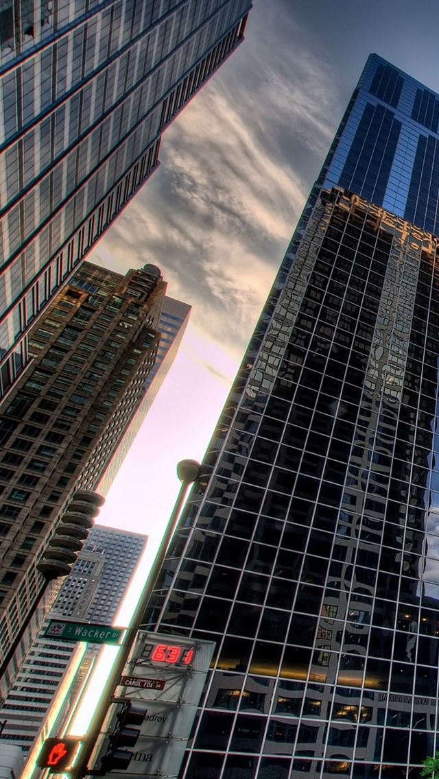 640x1136 Chicago skyscrapers - chicago iPhone Wallpaper