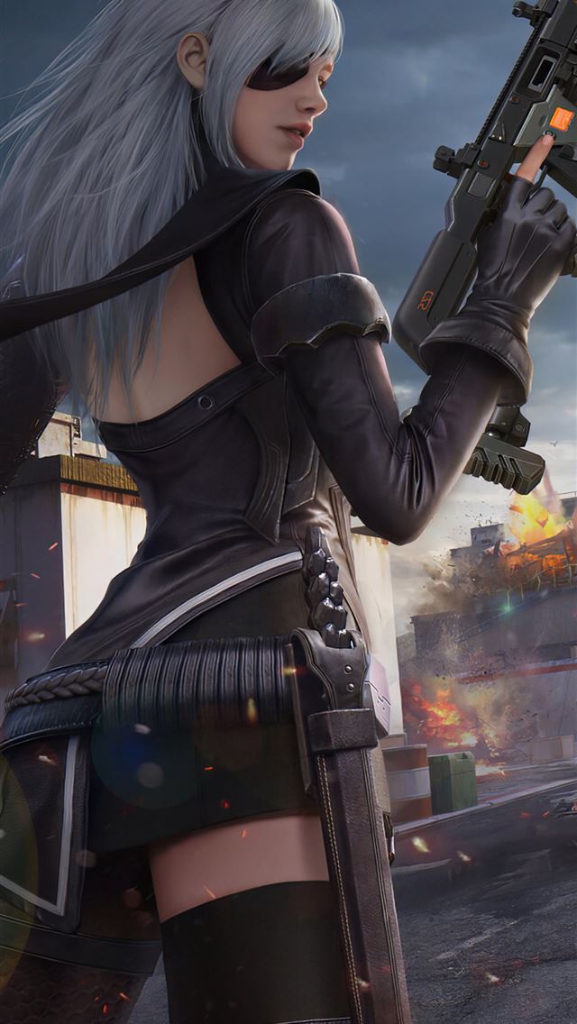 640x1136 asian hunter 4k - artstation iPhone Wallpaper