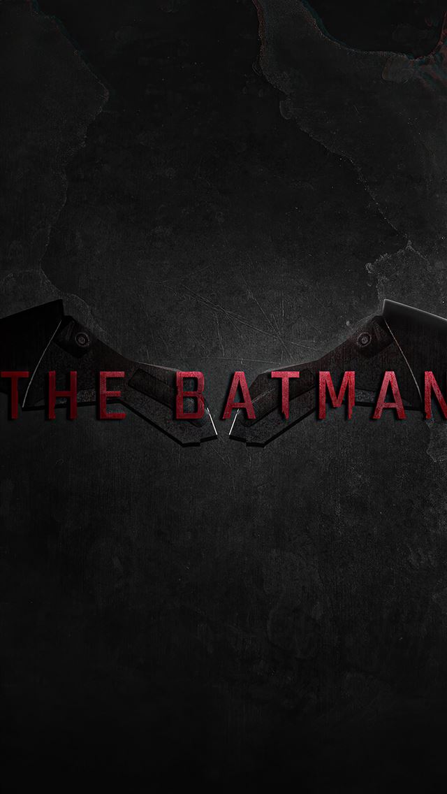 640x1136 the batman movie logo 4k - 2021 movies iPhone Wallpaper