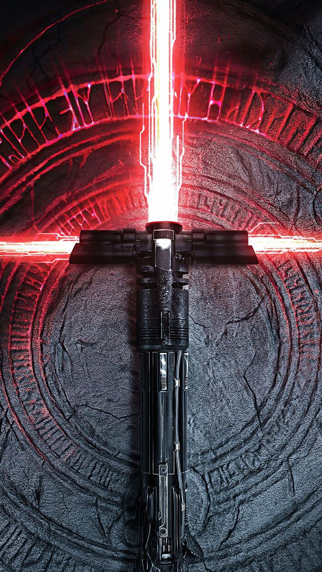640x1136 kylo ren lightsaber - rey iPhone Wallpaper