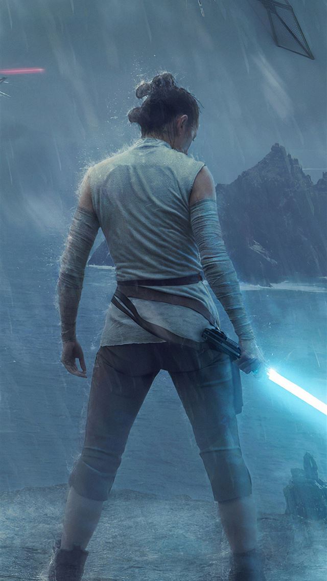 640x1136 rey and kyloren - rey iPhone Wallpaper