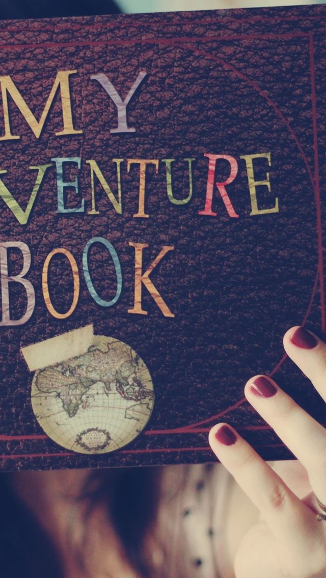 640x1136 My adventure Book -  iPhone Wallpaper