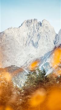 snow covered mountain during daytime wallpaper