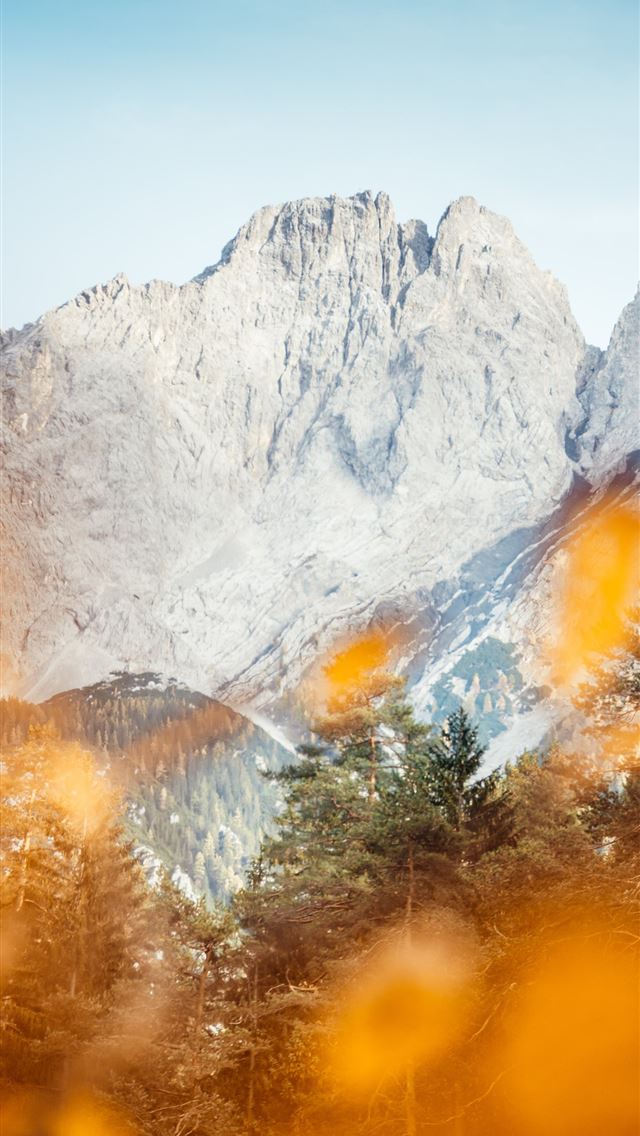 640x1136 snow covered mountain during daytime - tirol iPhone Wallpaper