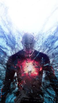 bloodshot art 4k wallpaper