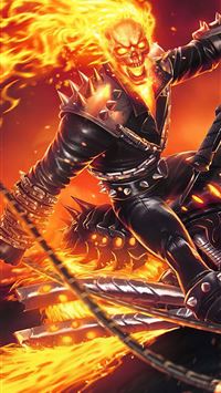 4k ghost rider contest of champions wallpaper