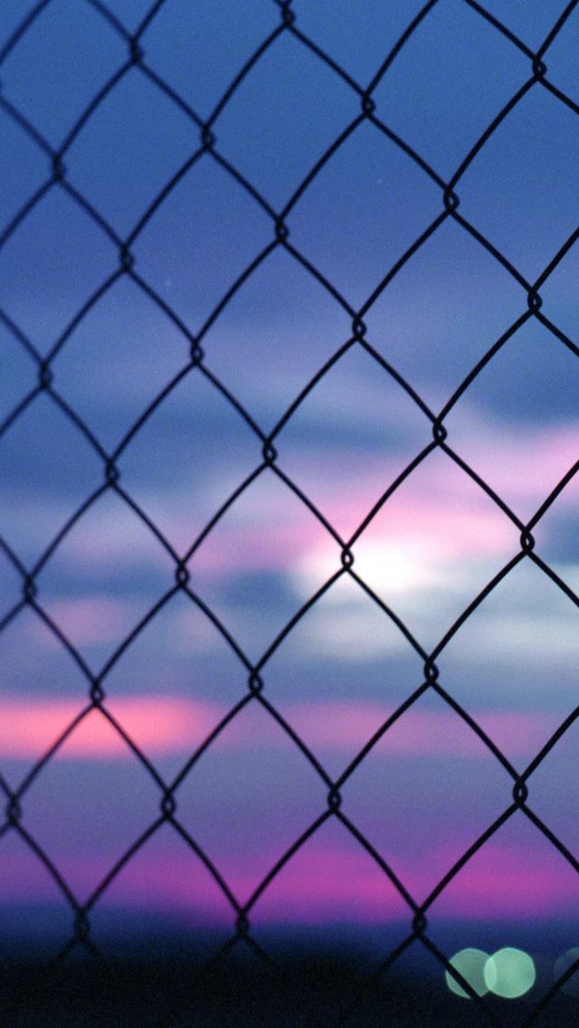 640x1136 Fence Bokeh - bokeh iPhone Wallpaper