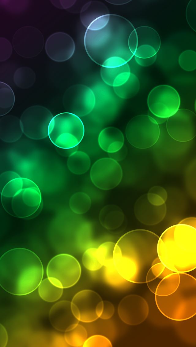640x1136 Bokeh Superhero - circle iPhone Wallpaper