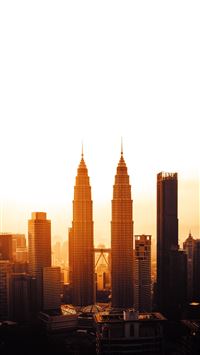 city skyline during night time wallpaper