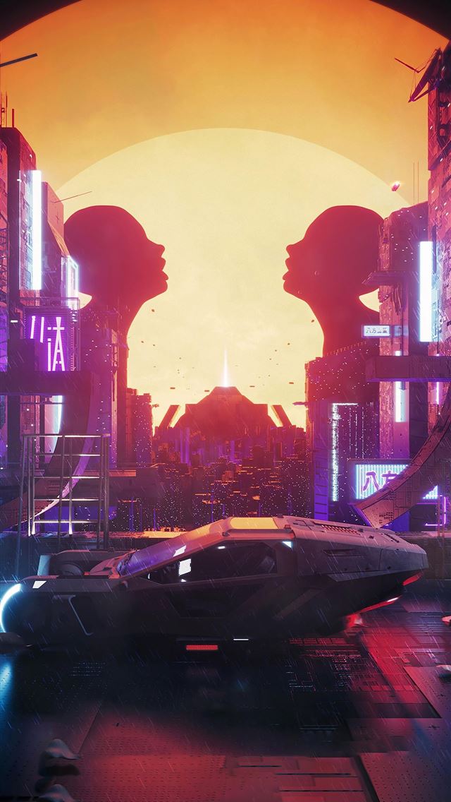 640x1136 blade runner 2049 scifi car 4k - artist iPhone Wallpaper