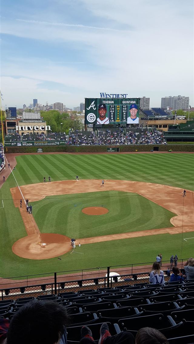 640x1136 Wrigley Field section 321R row 10 seat 5 Chicago C... - trends iPhone Wallpaper