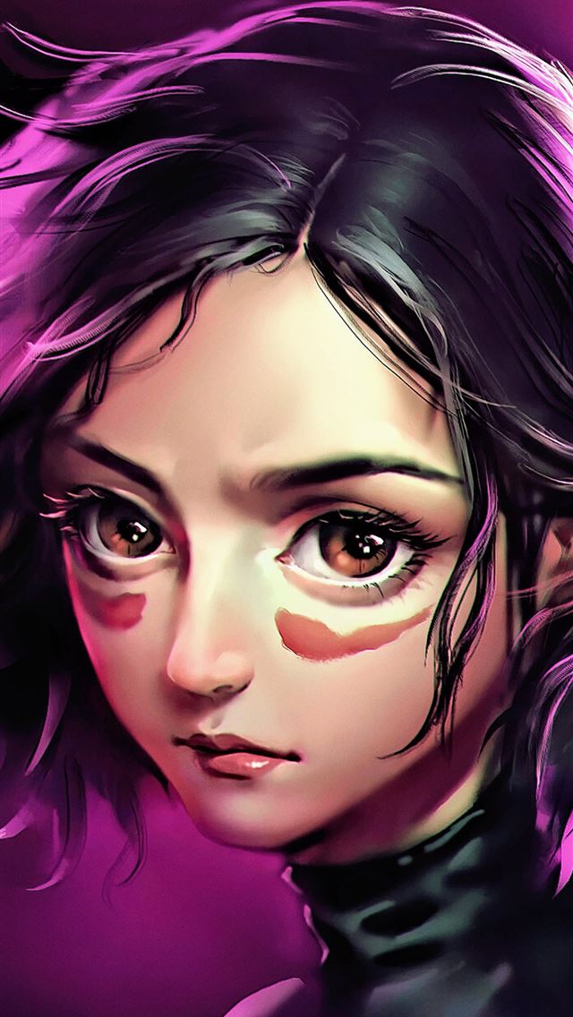 640x1136 alia battle angel uhd 4k - artwork iPhone Wallpaper