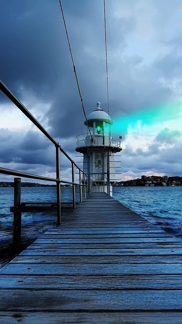 640x1136 Sydney Lighthouse View - view iPhone Wallpaper
