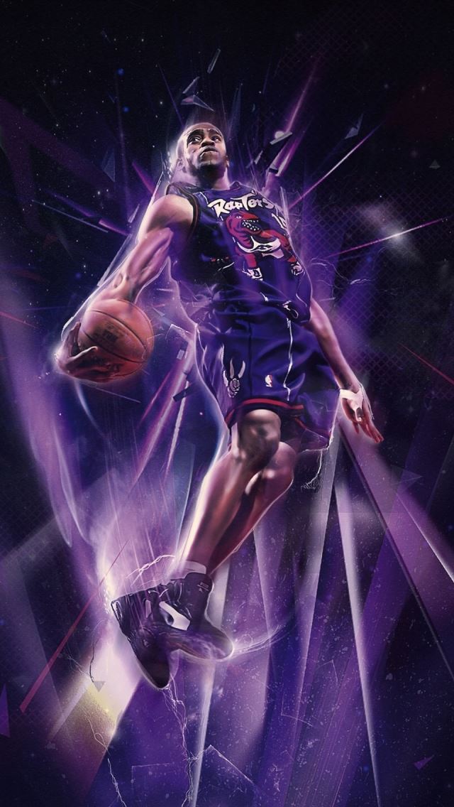640x1136 Vince Carter - purple iPhone Wallpaper