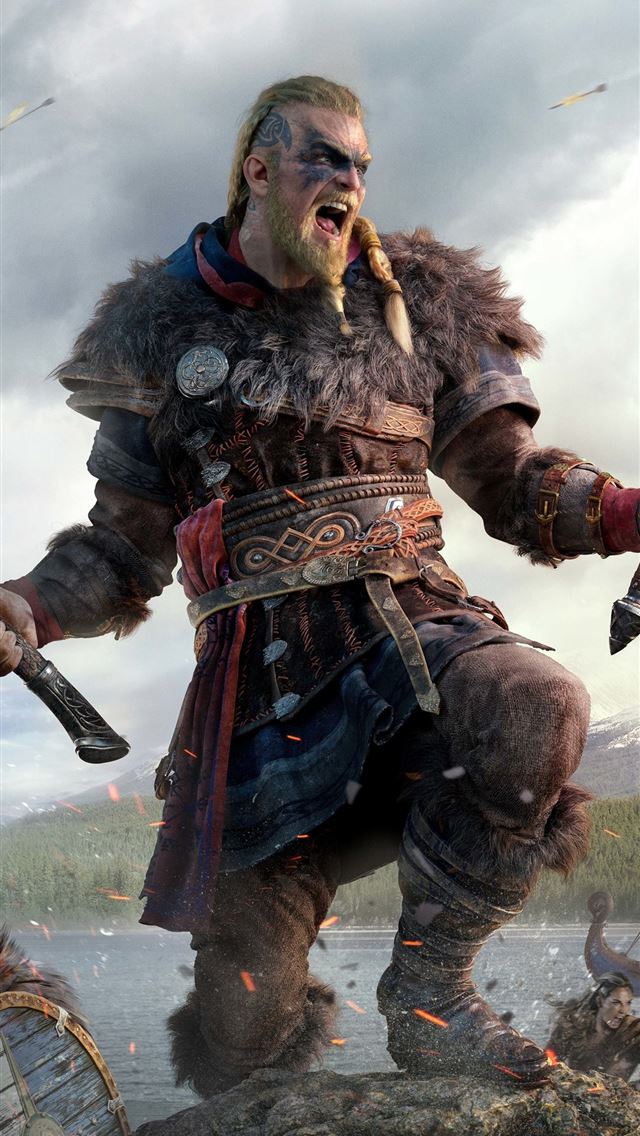 640x1136 2020 assassins creed valhalla 10k - assassins creed valhalla iPhone Wallpaper