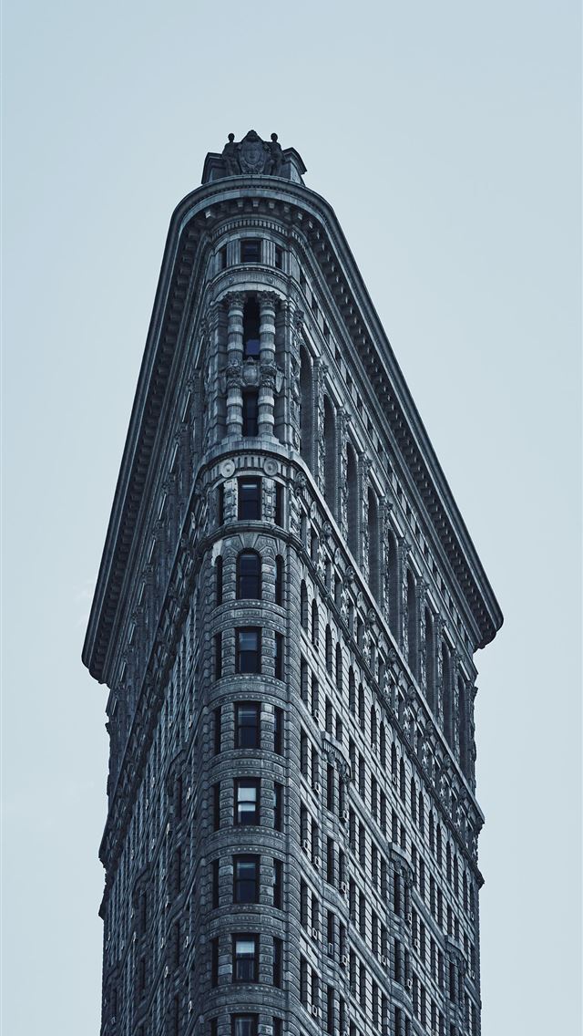 640x1136 gray concrete building - usa iPhone Wallpaper