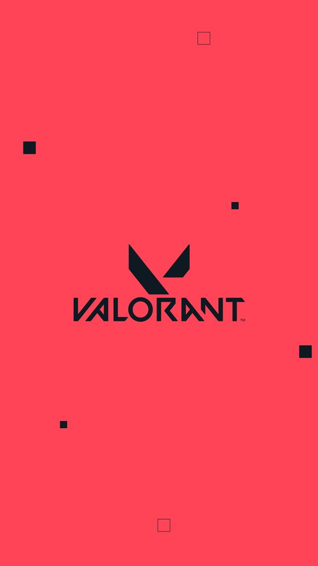 640x1136 valorant logo red 4k - logo iPhone Wallpaper