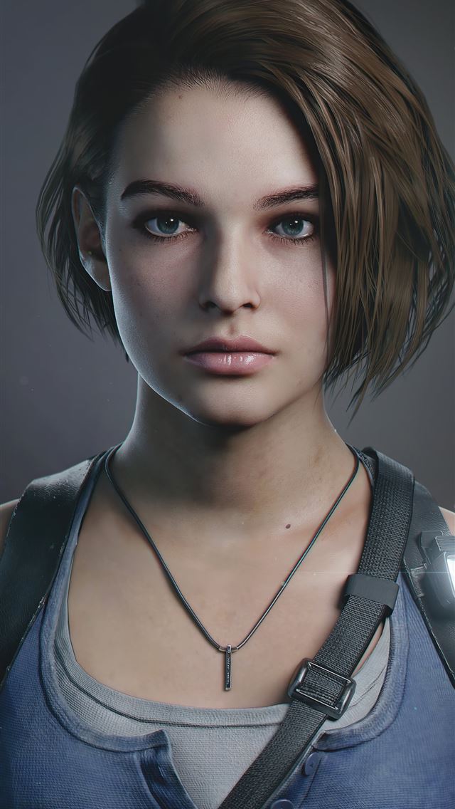 640x1136 jill resident evil 3 4k - deviantart iPhone Wallpaper