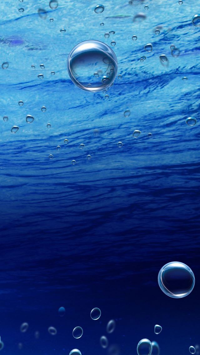 1284x2778 Underwater bubbles - bubbles iPhone Wallpaper