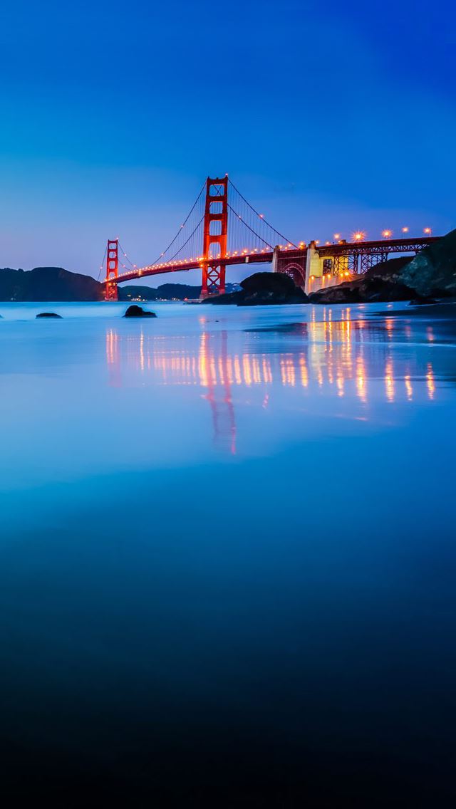 640x1136 Golden Gate Bridge San Francisco -  iPhone Wallpaper