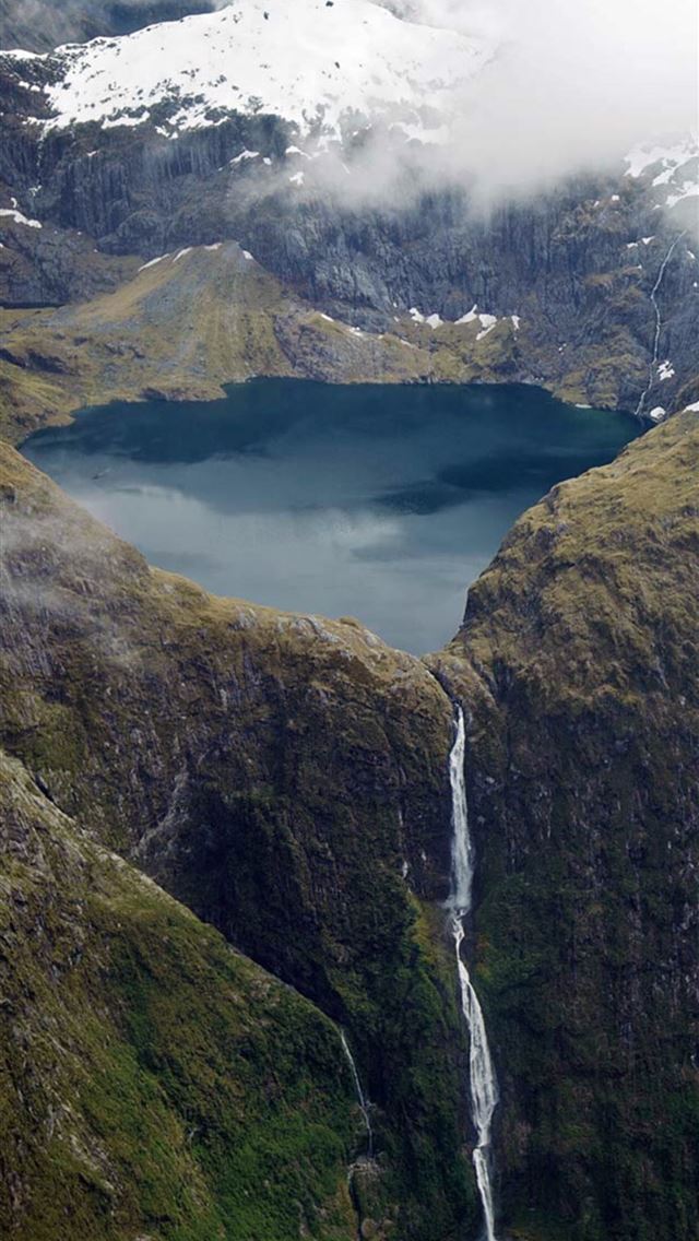 640x1136 Sutherland Falls - 100 most beautiful places to visit iPhone Wallpaper