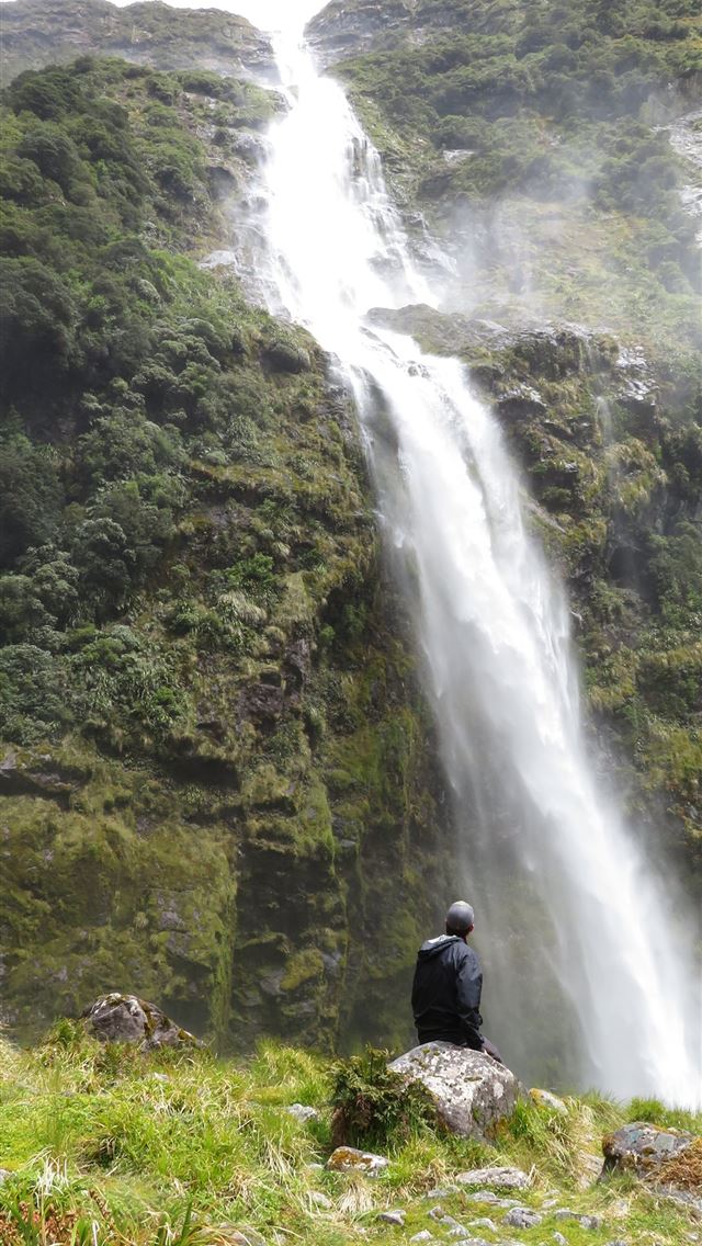 640x1136 Sutherland Falls - sutherland falls iPhone Wallpaper