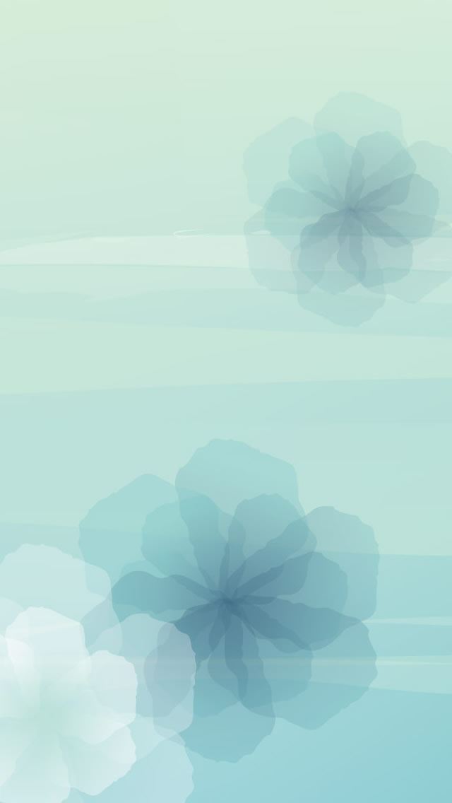 640x1136 Blue Flowers - flowers iPhone Wallpaper