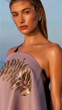 hailey baldwin elle 2020 5k wallpaper