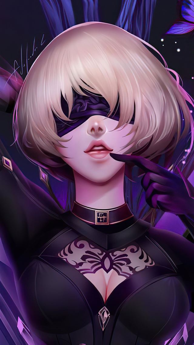 640x1136 nier automata art 4k - artwork iPhone Wallpaper
