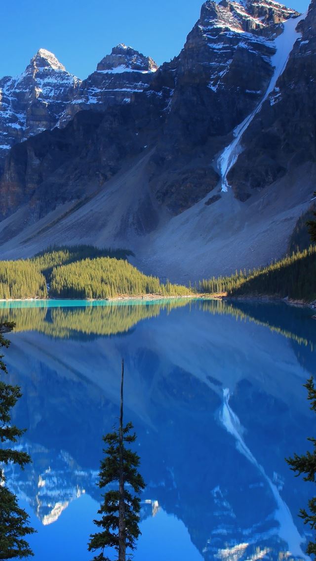 640x1136 Mountain Lake - lake iPhone Wallpaper