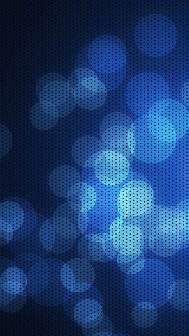 640x1136 Drill Wall With Blue Circles - with iPhone Wallpaper