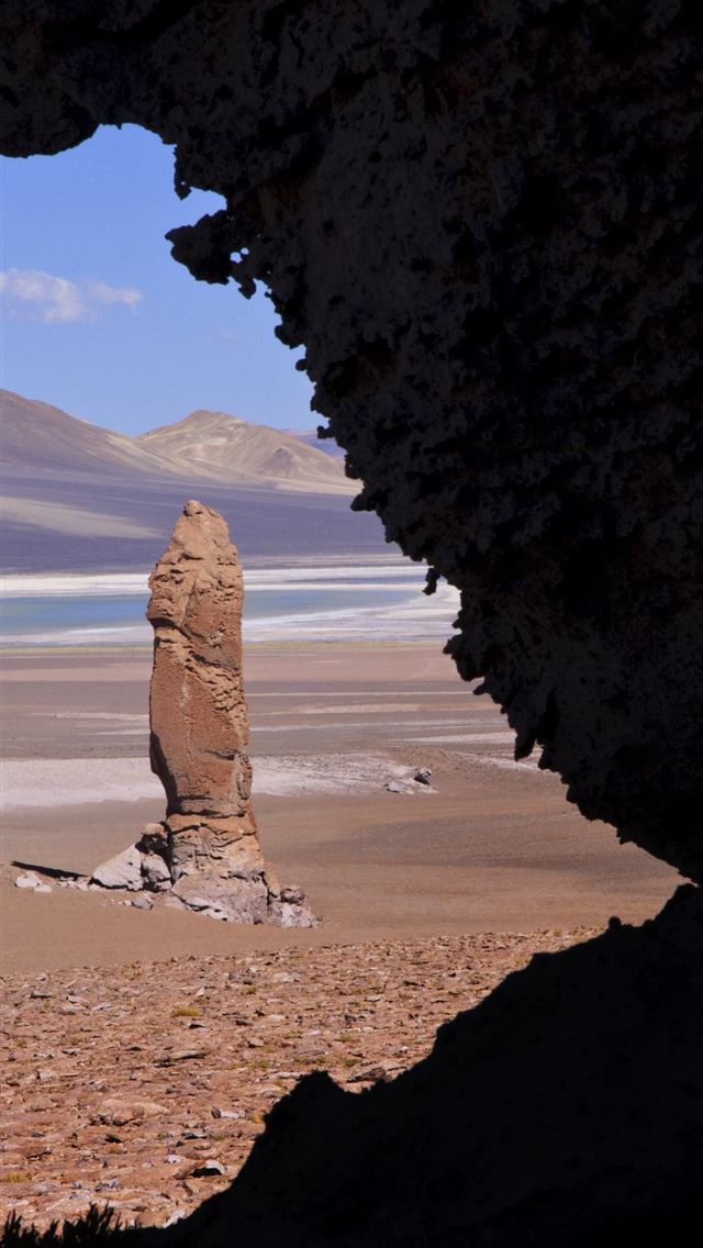 640x1136 Laguna Verde - bolivia iPhone Wallpaper