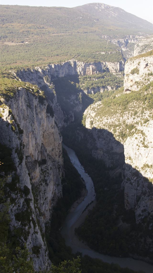 640x1136 Verdon Gorge - southeastern france iPhone Wallpaper