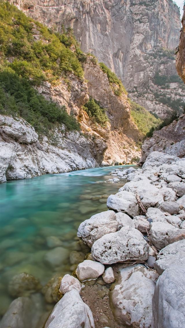 640x1136 Verdon Gorge - 100 most beautiful places to visit iPhone Wallpaper