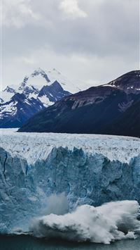 Perito Moreno Glacier Collapse Argentina matialons... wallpaper