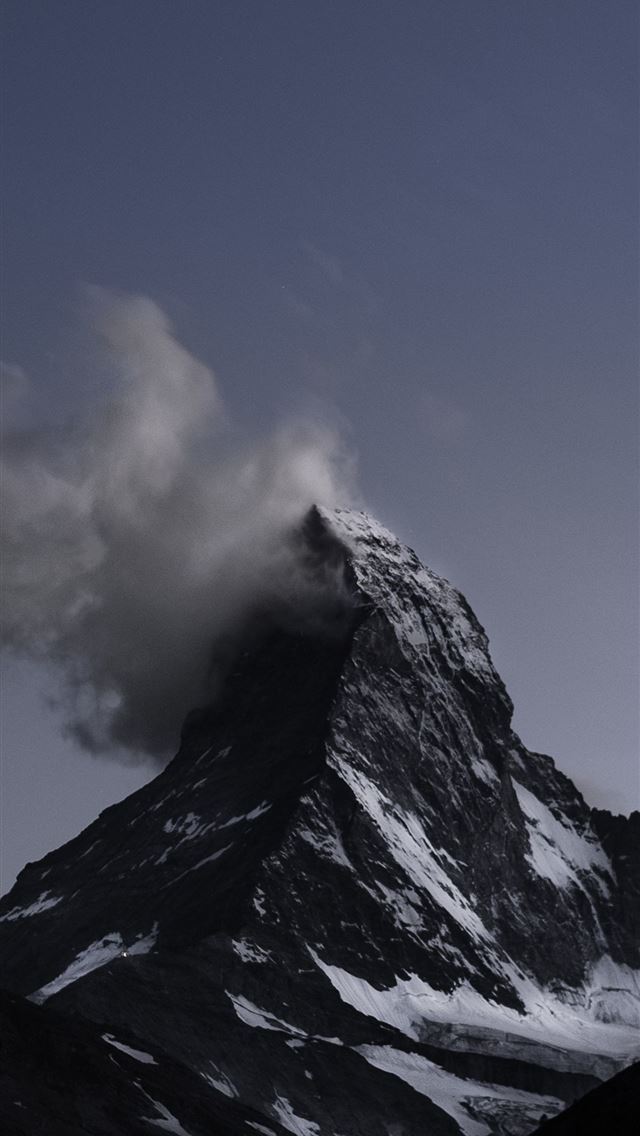 640x1136 matterhorn mountains sky clouds - matterhorn iPhone Wallpaper