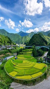 Rice Terraces of Vietnam wallpaper