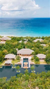Villa aerial view Amanyara Providenciales en 2020 wallpaper