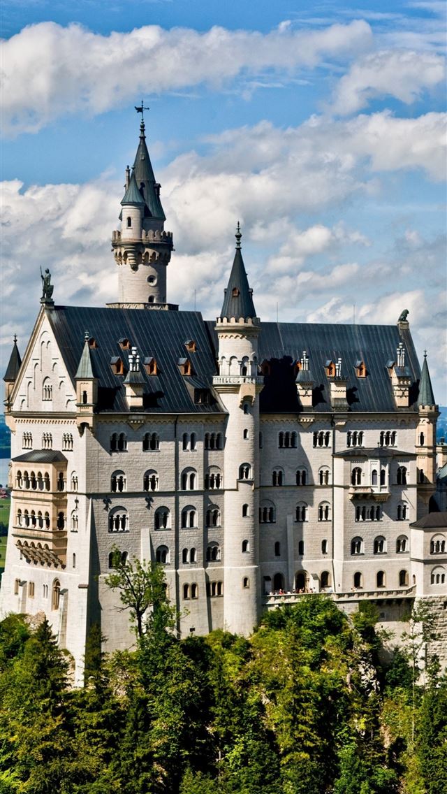 640x1136 Man Made Neuschwanstein Castle ID 757677 - germany iPhone Wallpaper