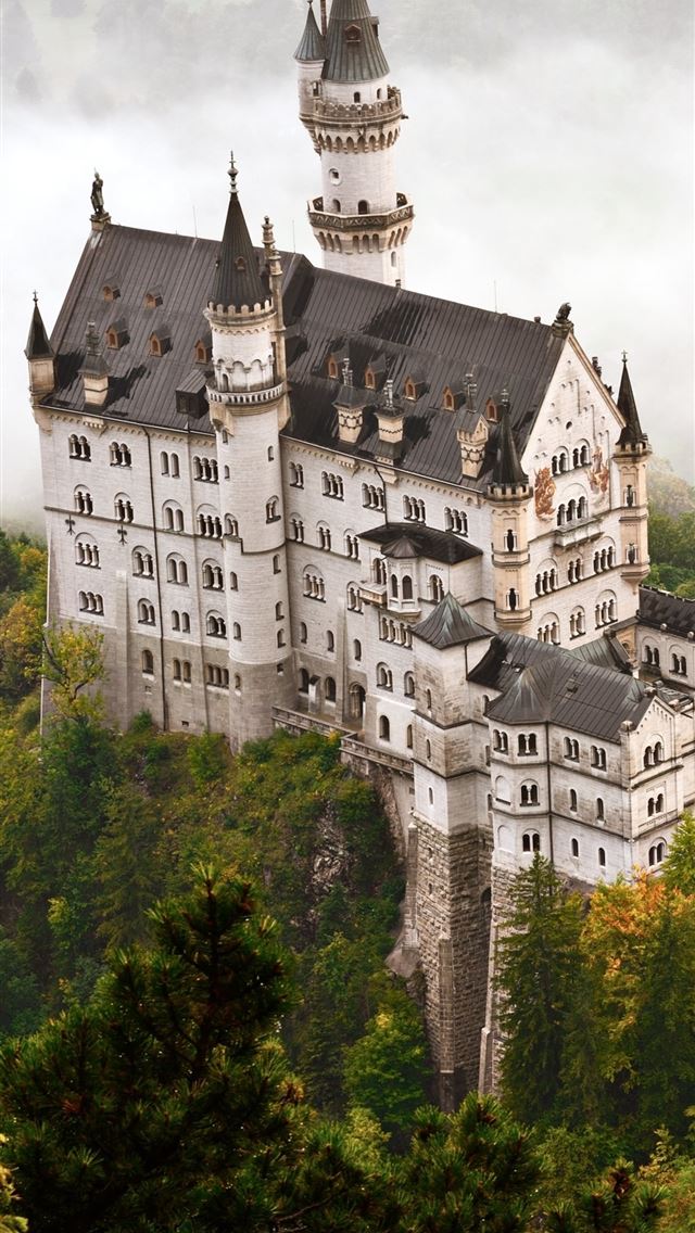 640x1136 Man Made Neuschwanstein Castle ID 782184 - germany iPhone Wallpaper
