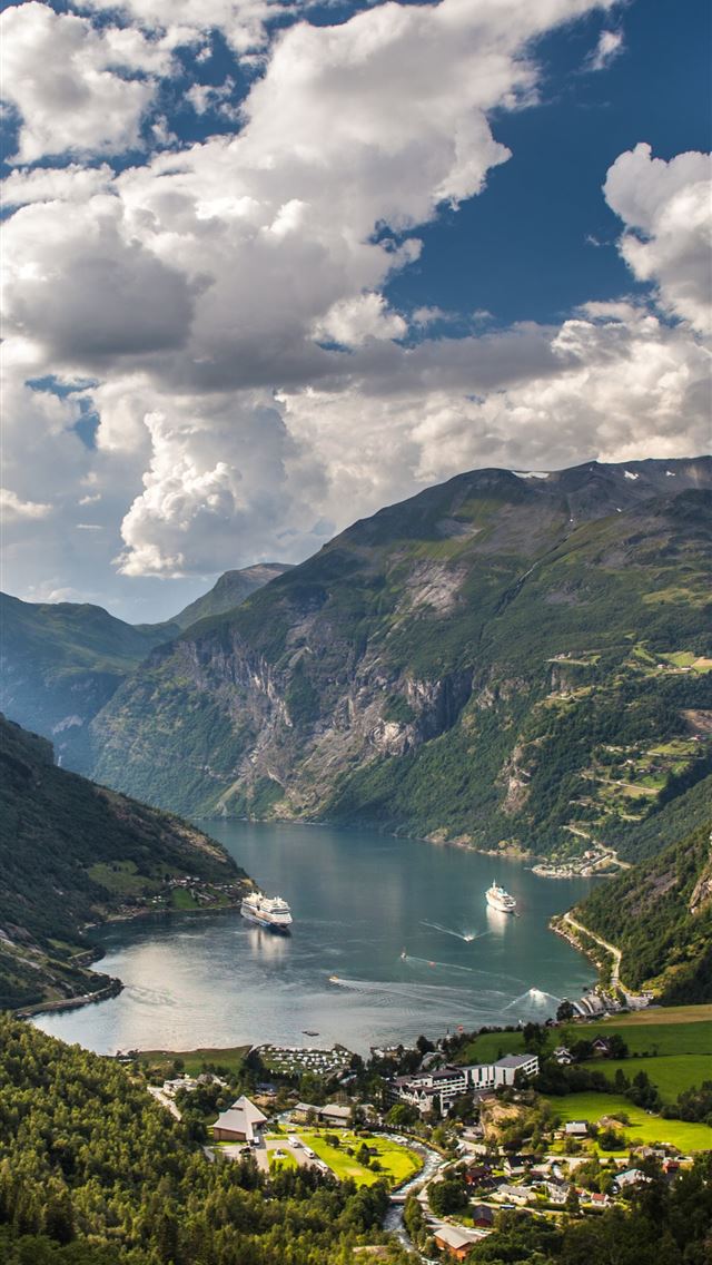 Earth Geirangerfjord ID 784394 Mobile Abyss iPhone wallpaper 