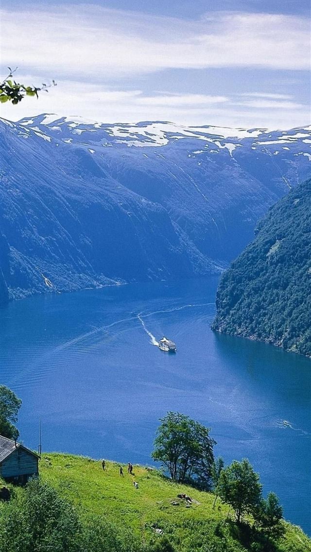 640x1136 Geirangerfjord - norway iPhone Wallpaper