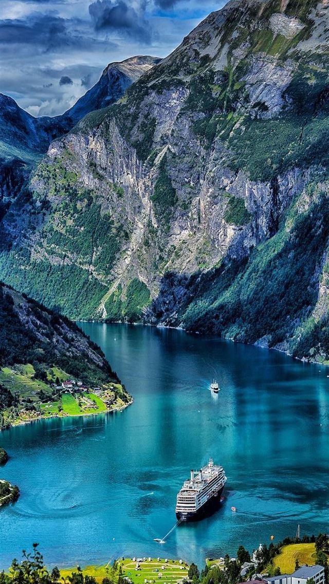 640x1136 Geirangerfjord - norway iPhone Wallpaper