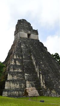 The Mayan Ruins of Tikal Guatemala wallpaper