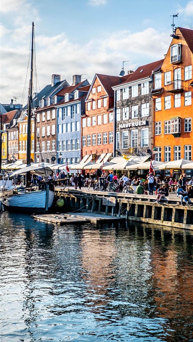 640x1136 Summer in Copenhagen  - denmark iPhone Wallpaper