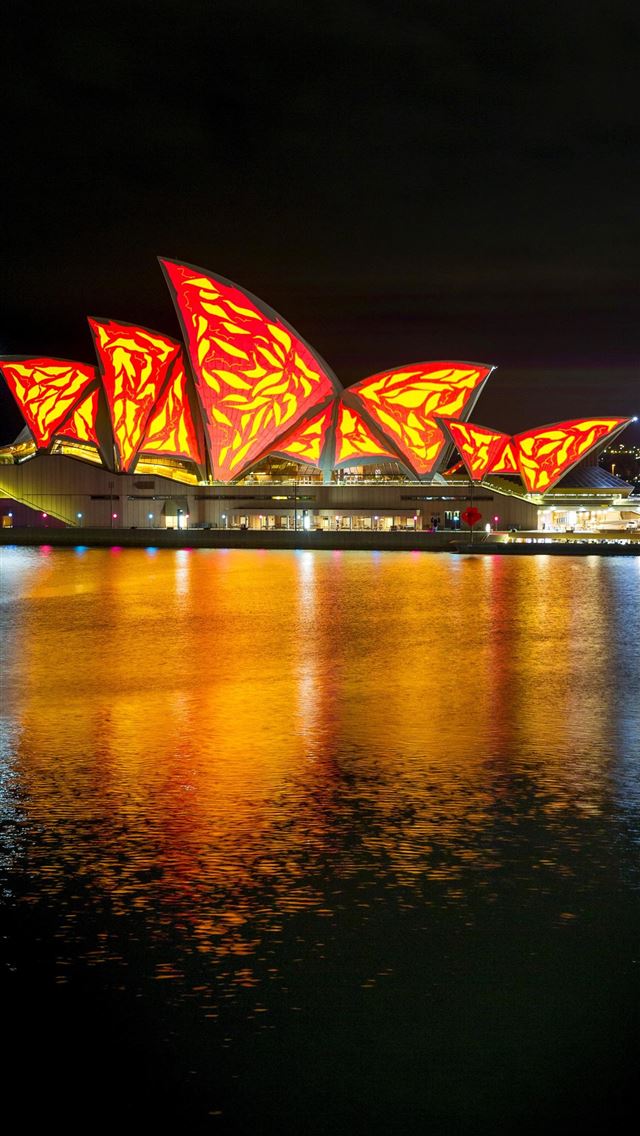 640x1136 Vivid Sydney Cave - australia iPhone Wallpaper