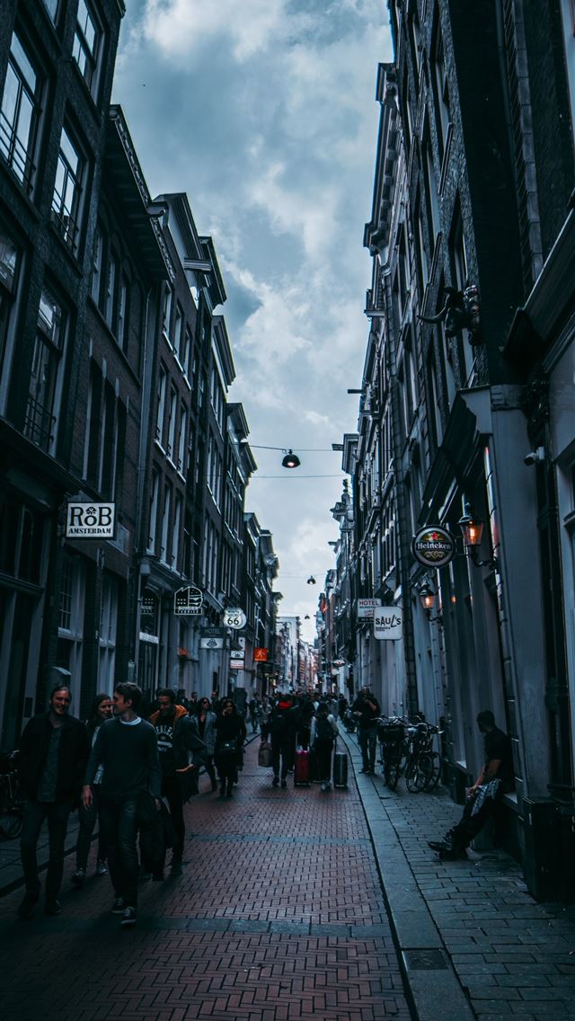 640x1136 amsterdam streets 4k and background - 100 most beautiful places to visit iPhone Wallpaper