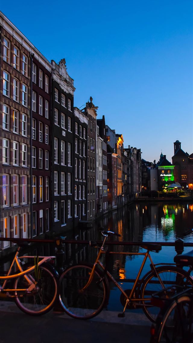 640x1136 Amsterdam - 100 most beautiful places to visit iPhone Wallpaper